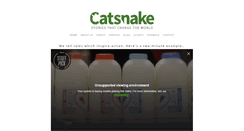 Desktop Screenshot of catsnake.com
